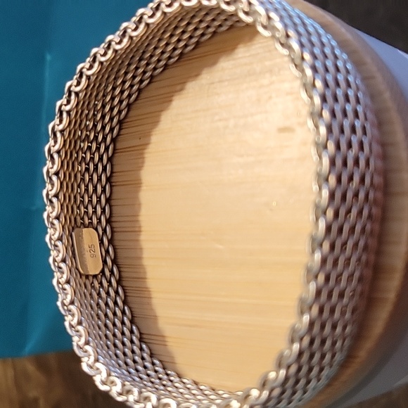 Authentic Tiffany & Co 925 Mesh Bracelet - Picture 3 of 3